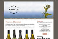 Argyle Vineyards home page